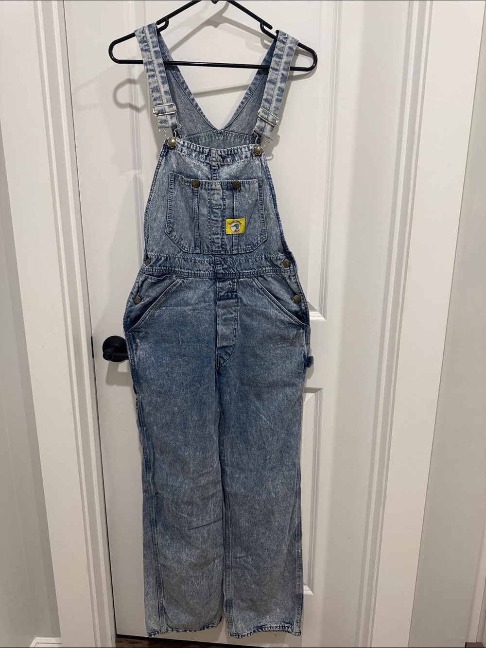 Duck head overalls